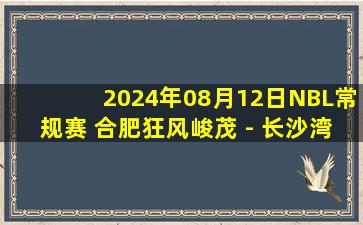 2024年08月12日NBL常规赛 合肥狂风峻茂 - 长沙湾田勇胜 全场录像